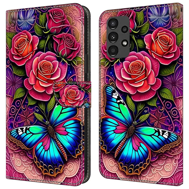 For Samsung Galaxy A13 5G / A13 4G Wallet Case Pattern Print Leather Phone Cover Mobile Accessories Wholesale