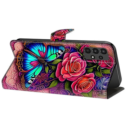 For Samsung Galaxy A13 5G / A13 4G Wallet Case Pattern Print Leather Phone Cover Mobile Accessories Wholesale