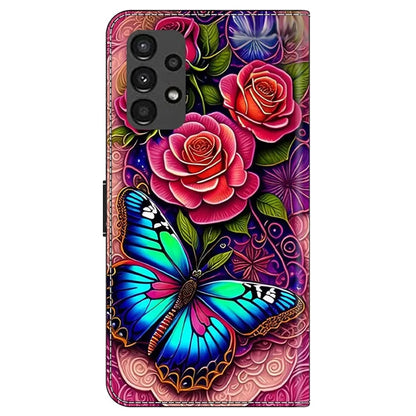 For Samsung Galaxy A13 5G / A13 4G Wallet Case Pattern Print Leather Phone Cover Mobile Accessories Wholesale