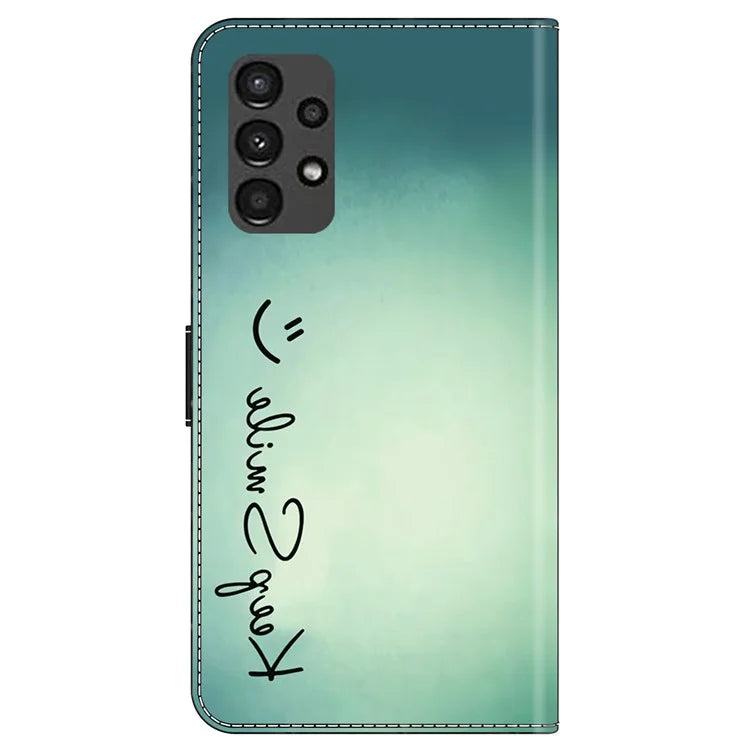 For Samsung Galaxy A13 5G / A13 4G Wallet Case Pattern Print Leather Phone Cover Mobile Accessories Wholesale