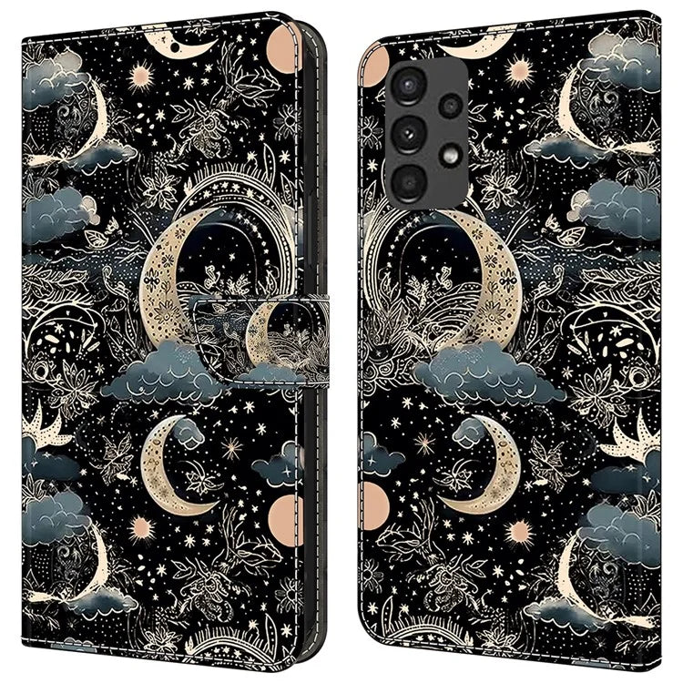 For Samsung Galaxy A13 5G / A13 4G Wallet Case Pattern Print Leather Phone Cover Mobile Accessories Wholesale