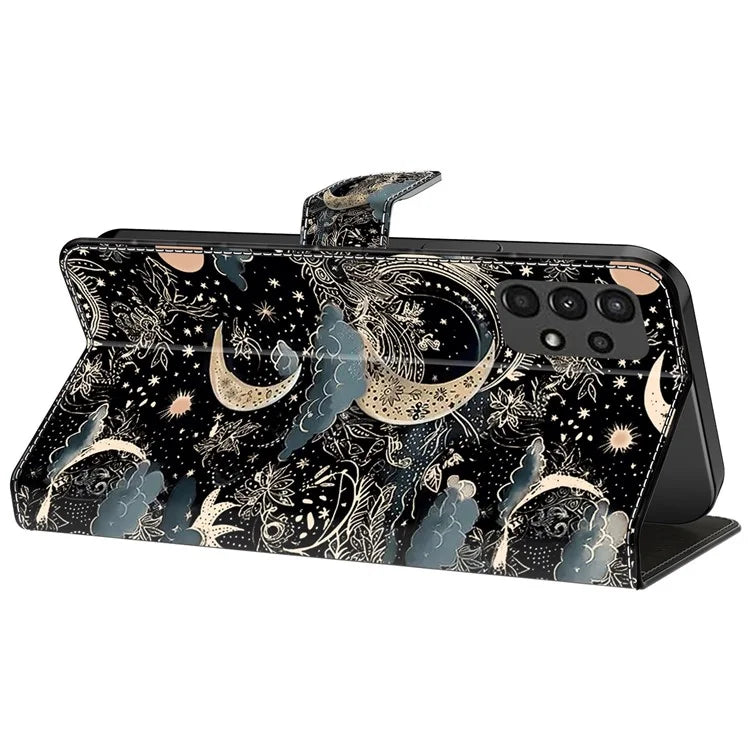 For Samsung Galaxy A13 5G / A13 4G Wallet Case Pattern Print Leather Phone Cover Mobile Accessories Wholesale