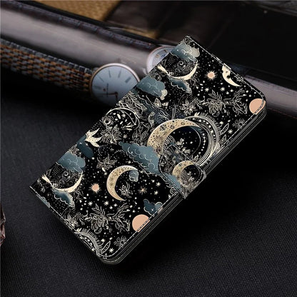 For Samsung Galaxy A13 5G / A13 4G Wallet Case Pattern Print Leather Phone Cover Mobile Accessories Wholesale