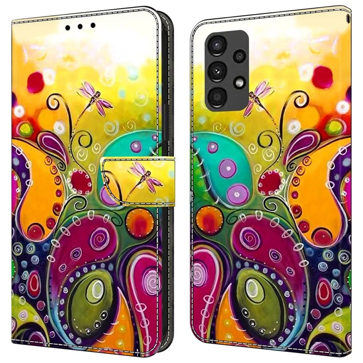 For Samsung Galaxy A13 5G / A13 4G Wallet Case Pattern Print Leather Phone Cover Mobile Accessories Wholesale