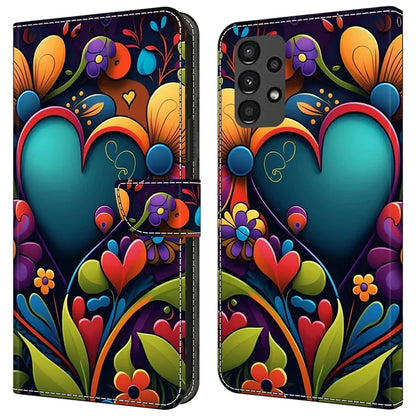 For Samsung Galaxy A13 5G / A13 4G Wallet Case Pattern Print Leather Phone Cover Mobile Accessories Wholesale