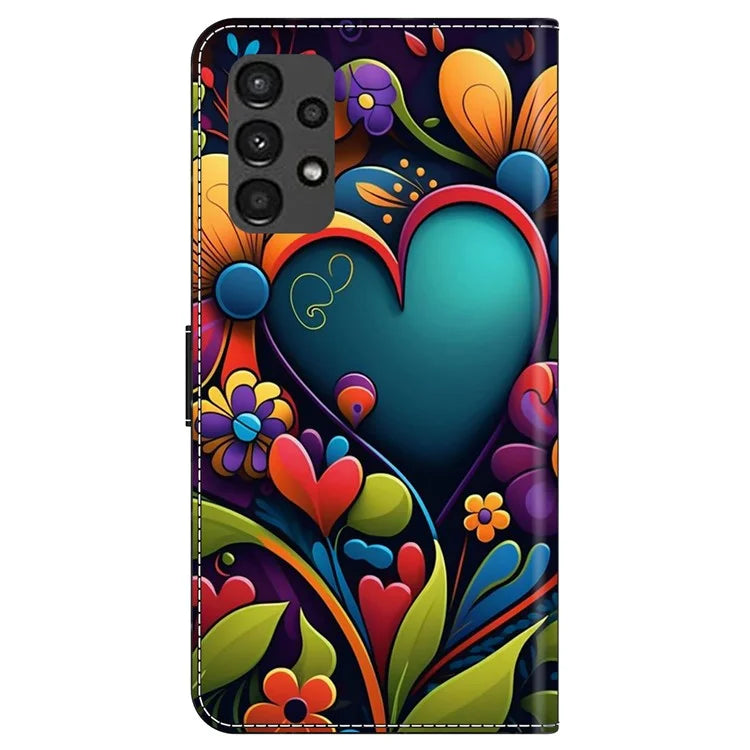 For Samsung Galaxy A13 5G / A13 4G Wallet Case Pattern Print Leather Phone Cover Mobile Accessories Wholesale