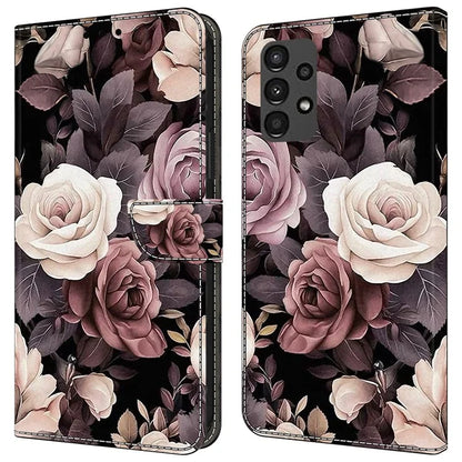 For Samsung Galaxy A13 5G / A13 4G Wallet Case Pattern Print Leather Phone Cover Mobile Accessories Wholesale