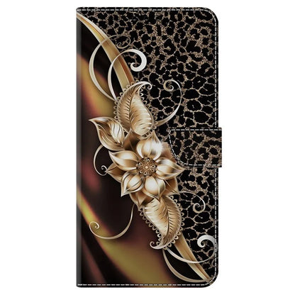 For Samsung Galaxy A24 4G (162.1 x 77.6 x 8.3mm) Case Pattern Print Leather Wallet Phone Cover