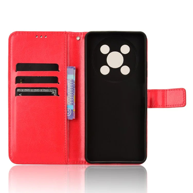 For itel RS4 4G Case Leather Drop Protection Wallet Phone Case with Folding Stand
