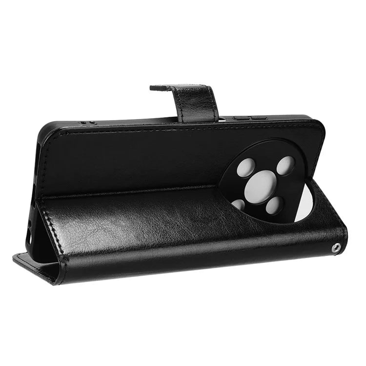 For itel RS4 4G Case Leather Drop Protection Wallet Phone Case with Folding Stand
