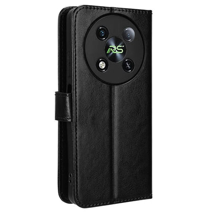 For itel RS4 4G Case Leather Drop Protection Wallet Phone Case with Folding Stand