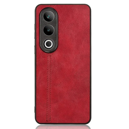 For OnePlus Ace 3V 5G Case PU Leather+PC+TPU Phone Back Cover Stitching Line Design