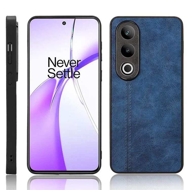 For OnePlus Ace 3V 5G Case PU Leather+PC+TPU Phone Back Cover Stitching Line Design