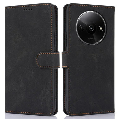 For Xiaomi Redmi A3 / Poco C61 4G Cell Phone Cases Magnetic Clasp Leather Stand Cover
