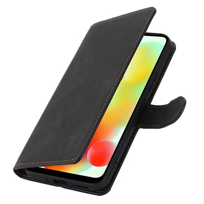For Xiaomi Redmi A3 / Poco C61 4G Cell Phone Cases Magnetic Clasp Leather Stand Cover