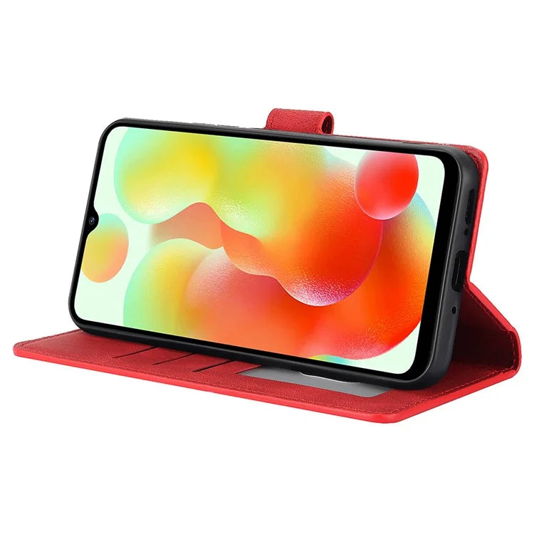 For Xiaomi Redmi A3 / Poco C61 4G Cell Phone Cases Magnetic Clasp Leather Stand Cover