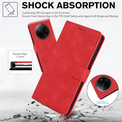 For Xiaomi Redmi A3 / Poco C61 4G Cell Phone Cases Magnetic Clasp Leather Stand Cover
