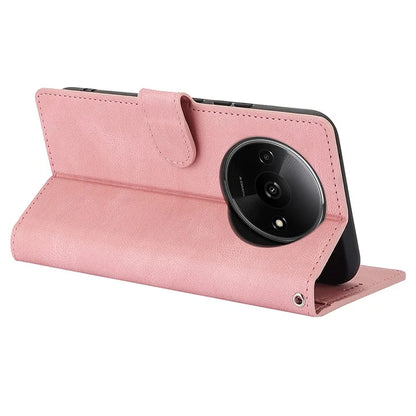 For Xiaomi Redmi A3 / Poco C61 4G Cell Phone Cases Magnetic Clasp Leather Stand Cover