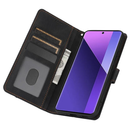 For Xiaomi Redmi Note 13 Pro+ 5G Cell Phone Cases Magnetic Clasp Leather Stand Cover