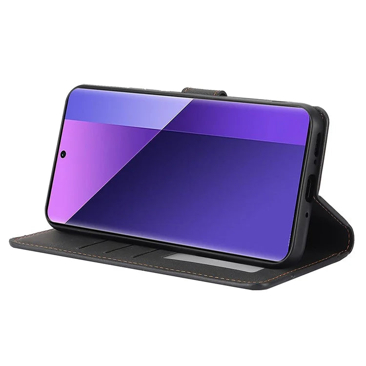 For Xiaomi Redmi Note 13 Pro+ 5G Cell Phone Cases Magnetic Clasp Leather Stand Cover