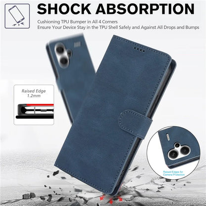 For Xiaomi Redmi Note 13 Pro+ 5G Cell Phone Cases Magnetic Clasp Leather Stand Cover