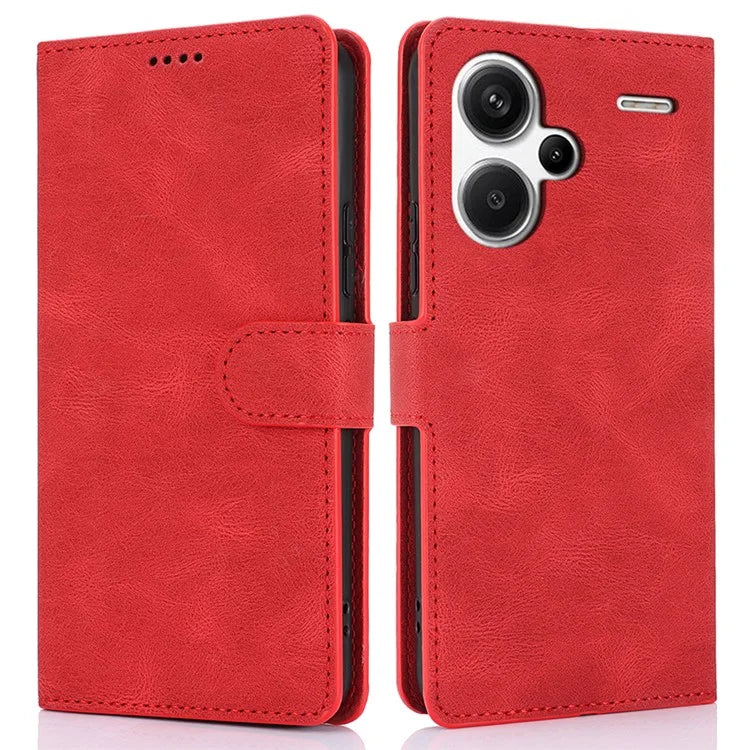 For Xiaomi Redmi Note 13 Pro+ 5G Cell Phone Cases Magnetic Clasp Leather Stand Cover