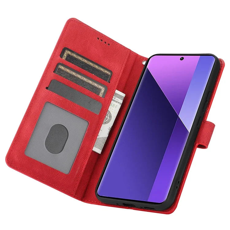 For Xiaomi Redmi Note 13 Pro+ 5G Cell Phone Cases Magnetic Clasp Leather Stand Cover