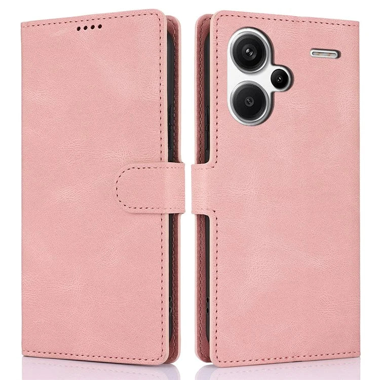 For Xiaomi Redmi Note 13 Pro+ 5G Cell Phone Cases Magnetic Clasp Leather Stand Cover