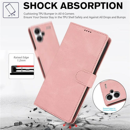 For Xiaomi Redmi Note 13 Pro+ 5G Cell Phone Cases Magnetic Clasp Leather Stand Cover