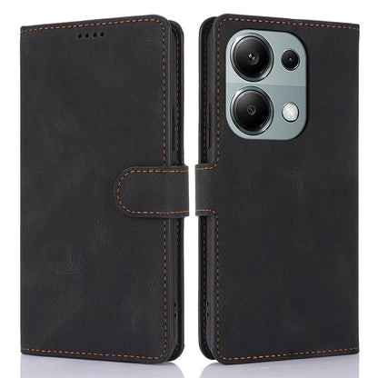 For Xiaomi Redmi Note 13 5G / Redmi Note 13 5G (China) Case Magnetic Clasp Leather Stand Card Slot Cover