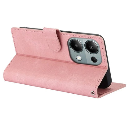 For Xiaomi Redmi Note 13 5G / Redmi Note 13 5G (China) Case Magnetic Clasp Leather Stand Card Slot Cover