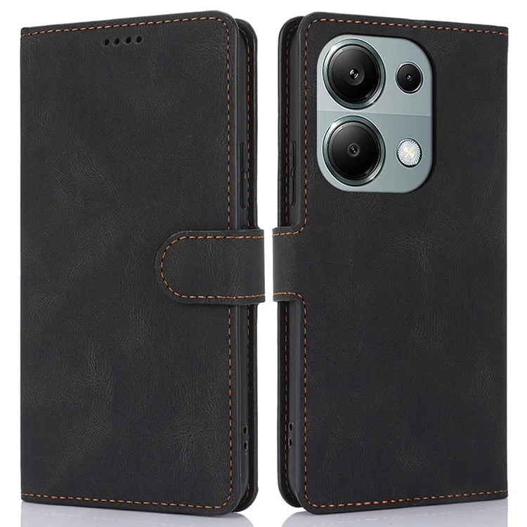 For Xiaomi Redmi Note 13 Pro 5G / Poco X6 5G Cases Magnetic Clasp Leather Cell Phone Cover