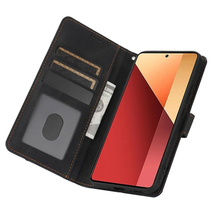 For Xiaomi Redmi Note 13 Pro 5G / Poco X6 5G Cases Magnetic Clasp Leather Cell Phone Cover