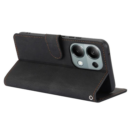 For Xiaomi Redmi Note 13 Pro 5G / Poco X6 5G Cases Magnetic Clasp Leather Cell Phone Cover