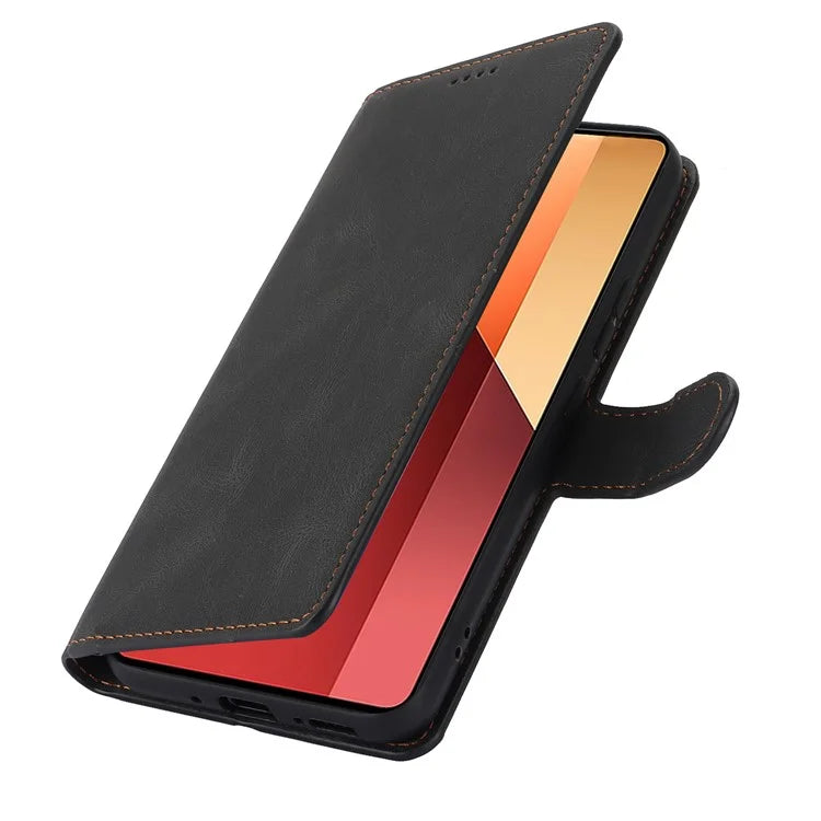 For Xiaomi Redmi Note 13 Pro 5G / Poco X6 5G Cases Magnetic Clasp Leather Cell Phone Cover
