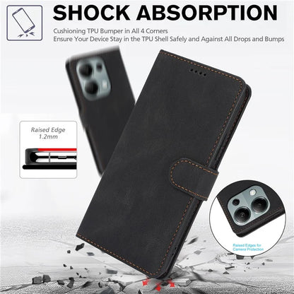 For Xiaomi Redmi Note 13 Pro 5G / Poco X6 5G Cases Magnetic Clasp Leather Cell Phone Cover