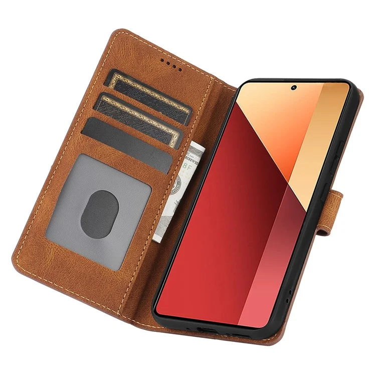 For Xiaomi Redmi Note 13 Pro 5G / Poco X6 5G Cases Magnetic Clasp Leather Cell Phone Cover