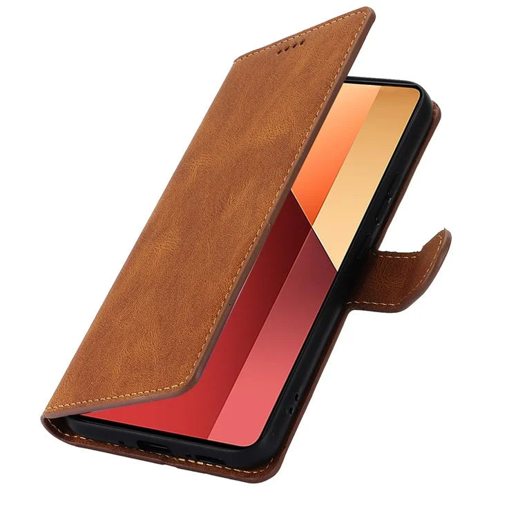 For Xiaomi Redmi Note 13 Pro 5G / Poco X6 5G Cases Magnetic Clasp Leather Cell Phone Cover