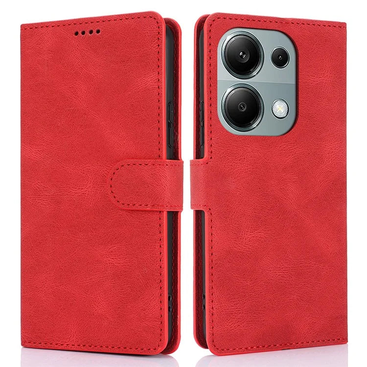 For Xiaomi Redmi Note 13 Pro 5G / Poco X6 5G Cases Magnetic Clasp Leather Cell Phone Cover