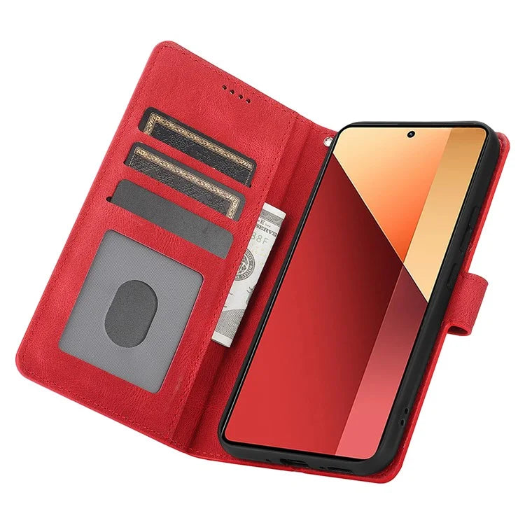 For Xiaomi Redmi Note 13 Pro 5G / Poco X6 5G Cases Magnetic Clasp Leather Cell Phone Cover