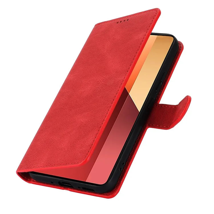 For Xiaomi Redmi Note 13 Pro 5G / Poco X6 5G Cases Magnetic Clasp Leather Cell Phone Cover