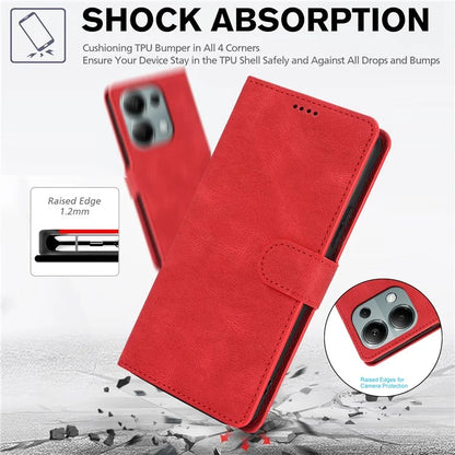 For Xiaomi Redmi Note 13 Pro 5G / Poco X6 5G Cases Magnetic Clasp Leather Cell Phone Cover