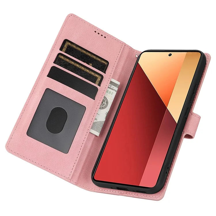 For Xiaomi Redmi Note 13 Pro 5G / Poco X6 5G Cases Magnetic Clasp Leather Cell Phone Cover