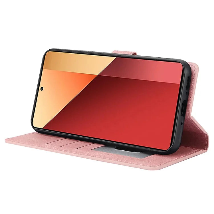 For Xiaomi Redmi Note 13 Pro 5G / Poco X6 5G Cases Magnetic Clasp Leather Cell Phone Cover