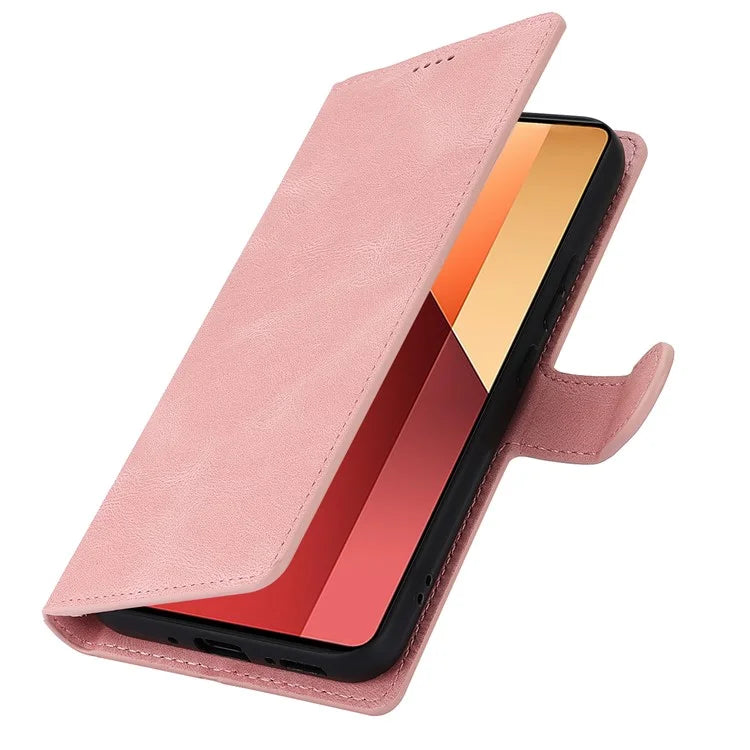 For Xiaomi Redmi Note 13 Pro 5G / Poco X6 5G Cases Magnetic Clasp Leather Cell Phone Cover