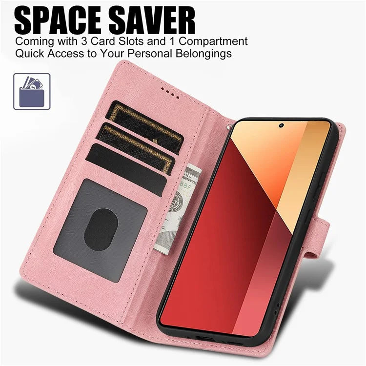 For Xiaomi Redmi Note 13 Pro 5G / Poco X6 5G Cases Magnetic Clasp Leather Cell Phone Cover