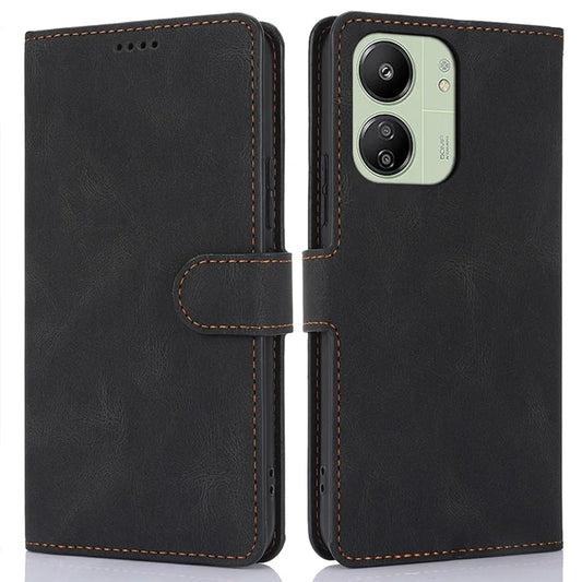 For Xiaomi Redmi 13C 4G / 5G / 13R 5G / Poco M6 5G / Poco C65 4G Phone Cases Shockproof Leather Flip Cover