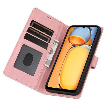 For Xiaomi Redmi 13C 4G / 5G / 13R 5G / Poco M6 5G / Poco C65 4G Phone Cases Shockproof Leather Flip Cover
