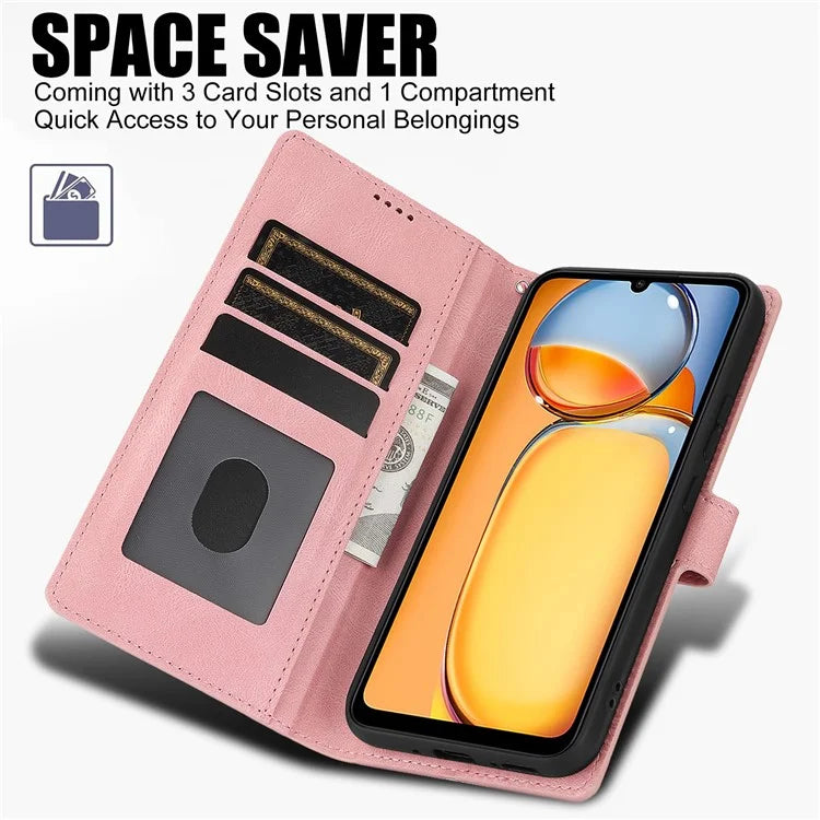For Xiaomi Redmi 13C 4G / 5G / 13R 5G / Poco M6 5G / Poco C65 4G Phone Cases Shockproof Leather Flip Cover