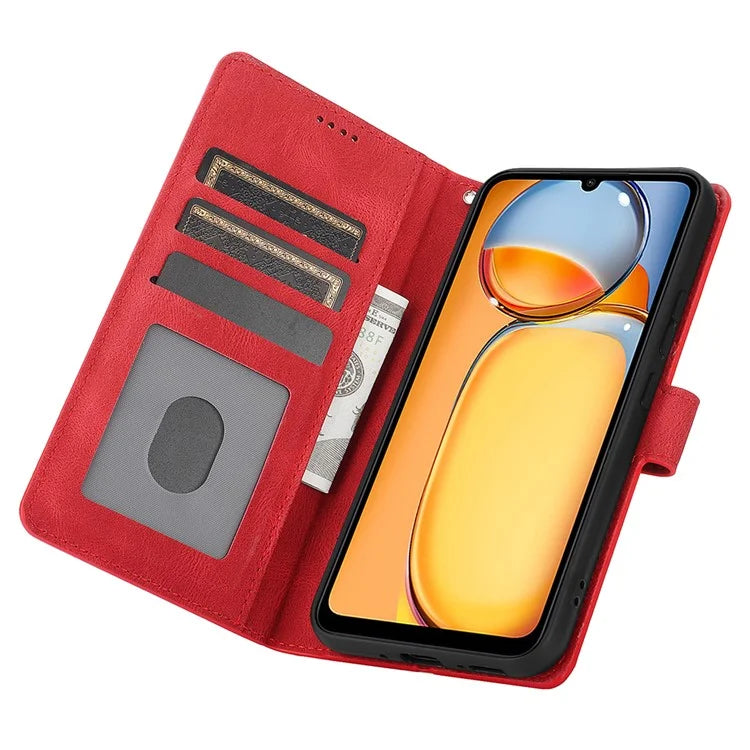 For Xiaomi Redmi 13C 4G / 5G / 13R 5G / Poco M6 5G / Poco C65 4G Phone Cases Shockproof Leather Flip Cover